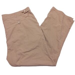 CLOTHING‎ ARTS Men's Pick Pocket Proof Travel Cargo Pants Beige ~ 40 x 30